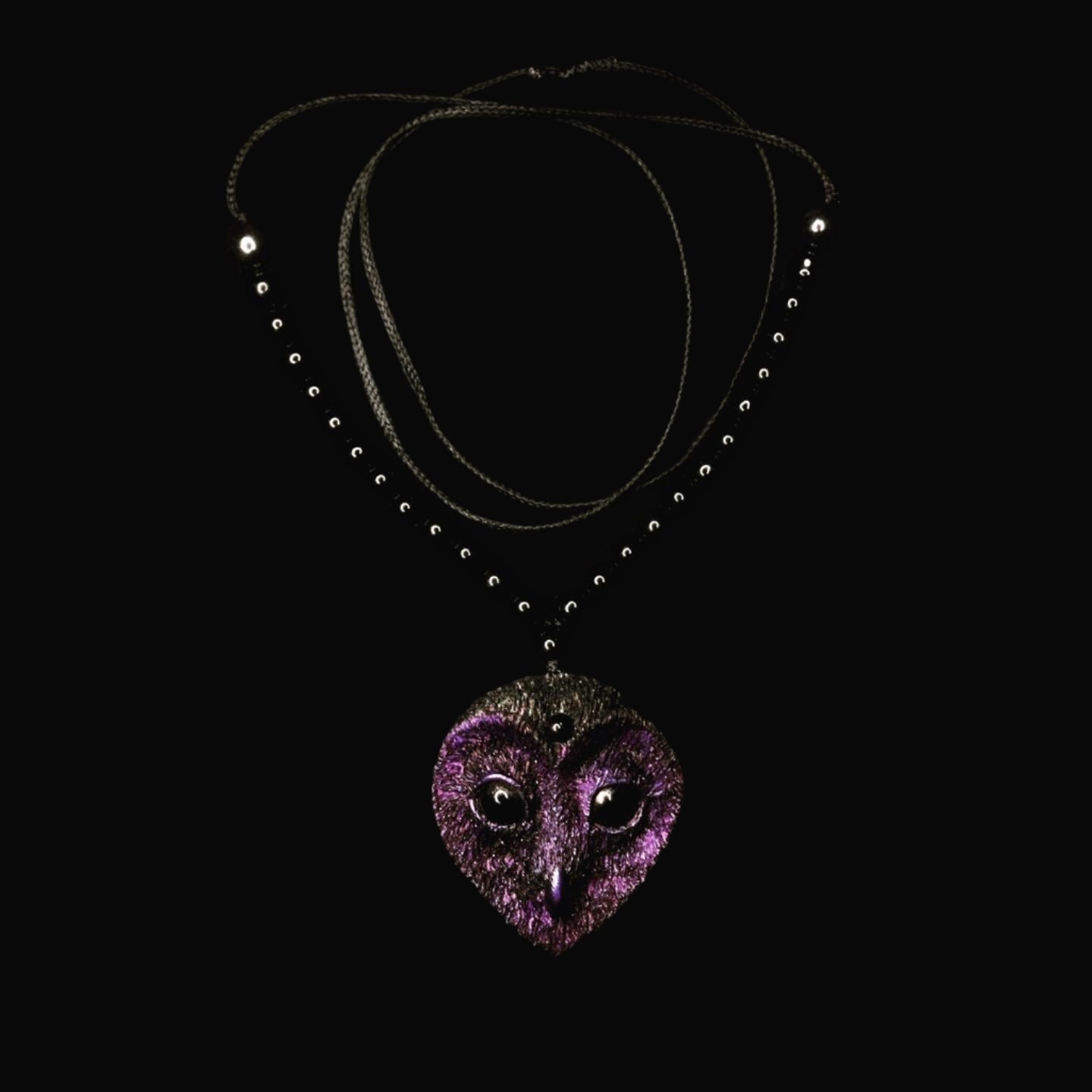 Owl Pendant Necklace: Wisdom Watcher