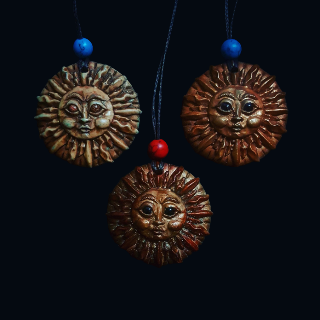 Sun Pendant Necklace – Vitality, Confidence & Radiant Energy