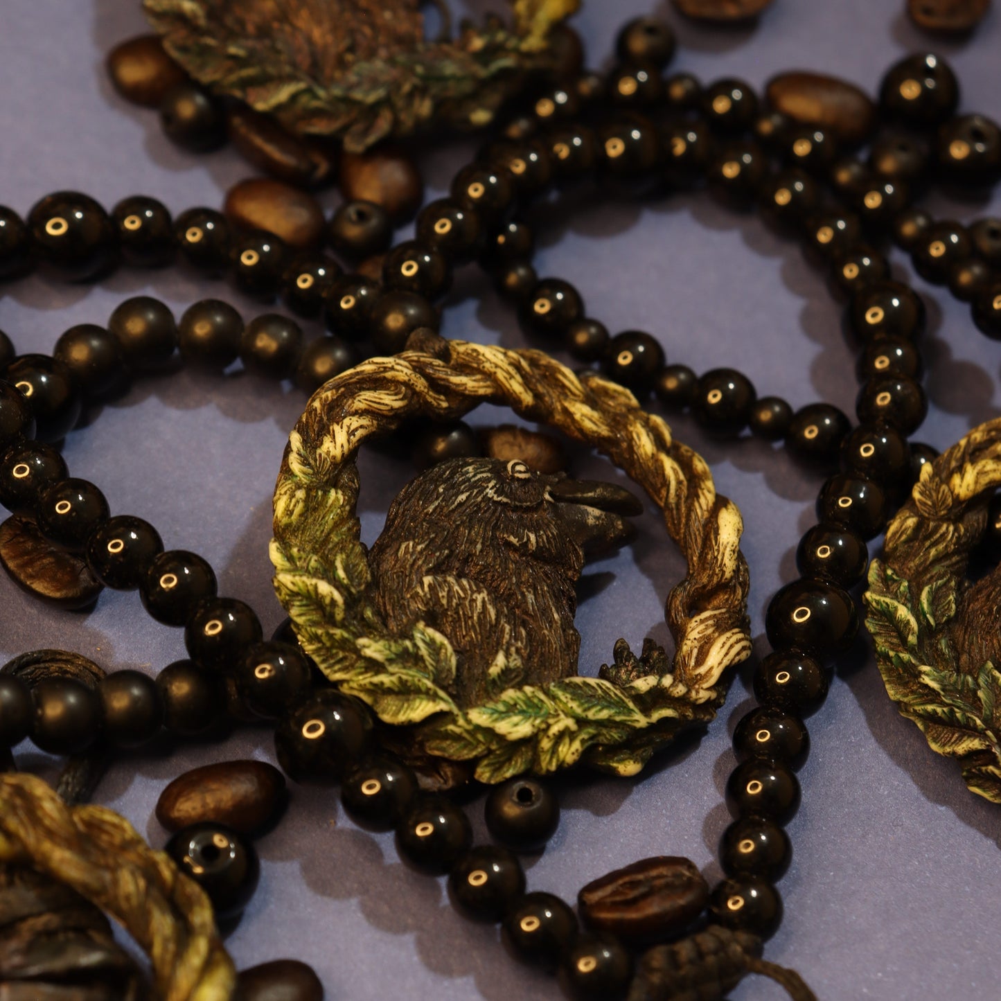 Raven Pendant Necklace: Messenger of Mystery