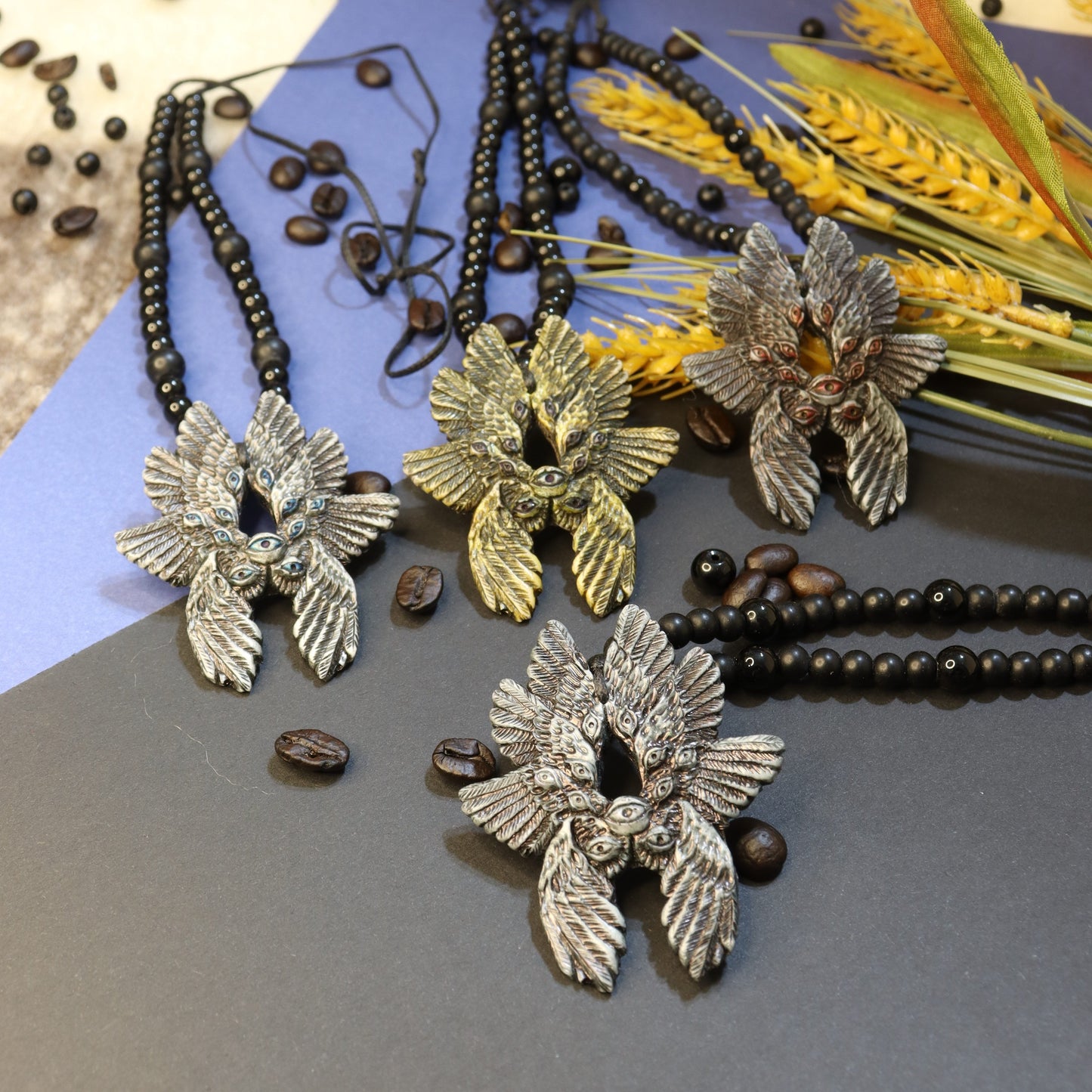 Seraphim Pendant necklace- Biblically highest rank of angel "Burning Ones"