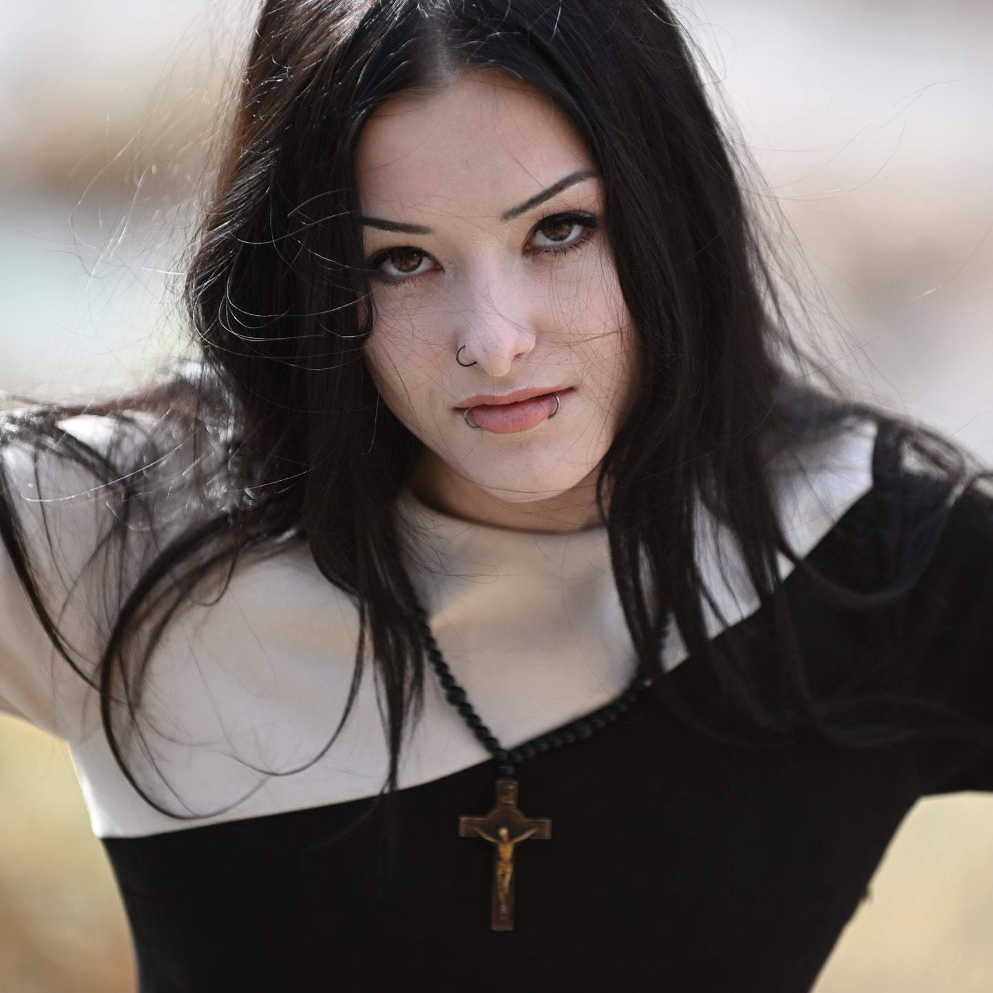 Jesus Christ Cross Pendant Necklace- Believe and Hope