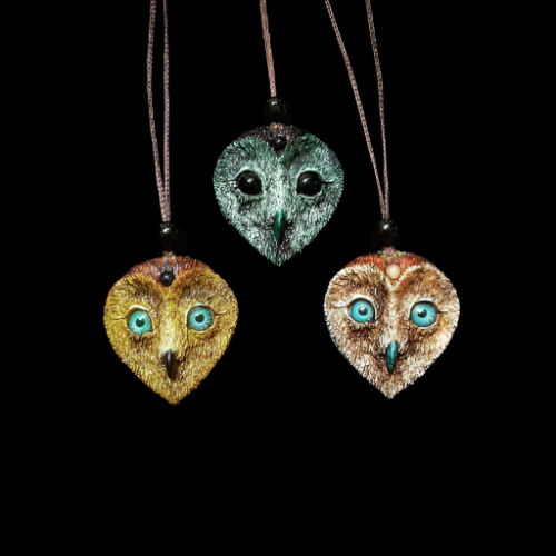 Owl Pendant Necklace: Wisdom Watcher