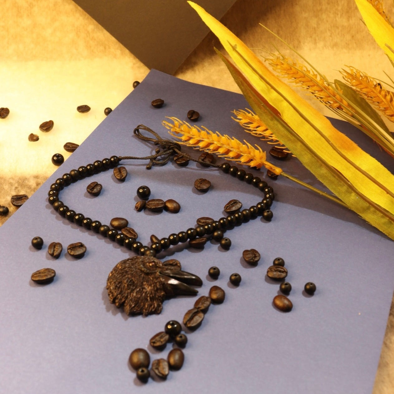 Crow Pendant Necklace – Messenger of the Beyond