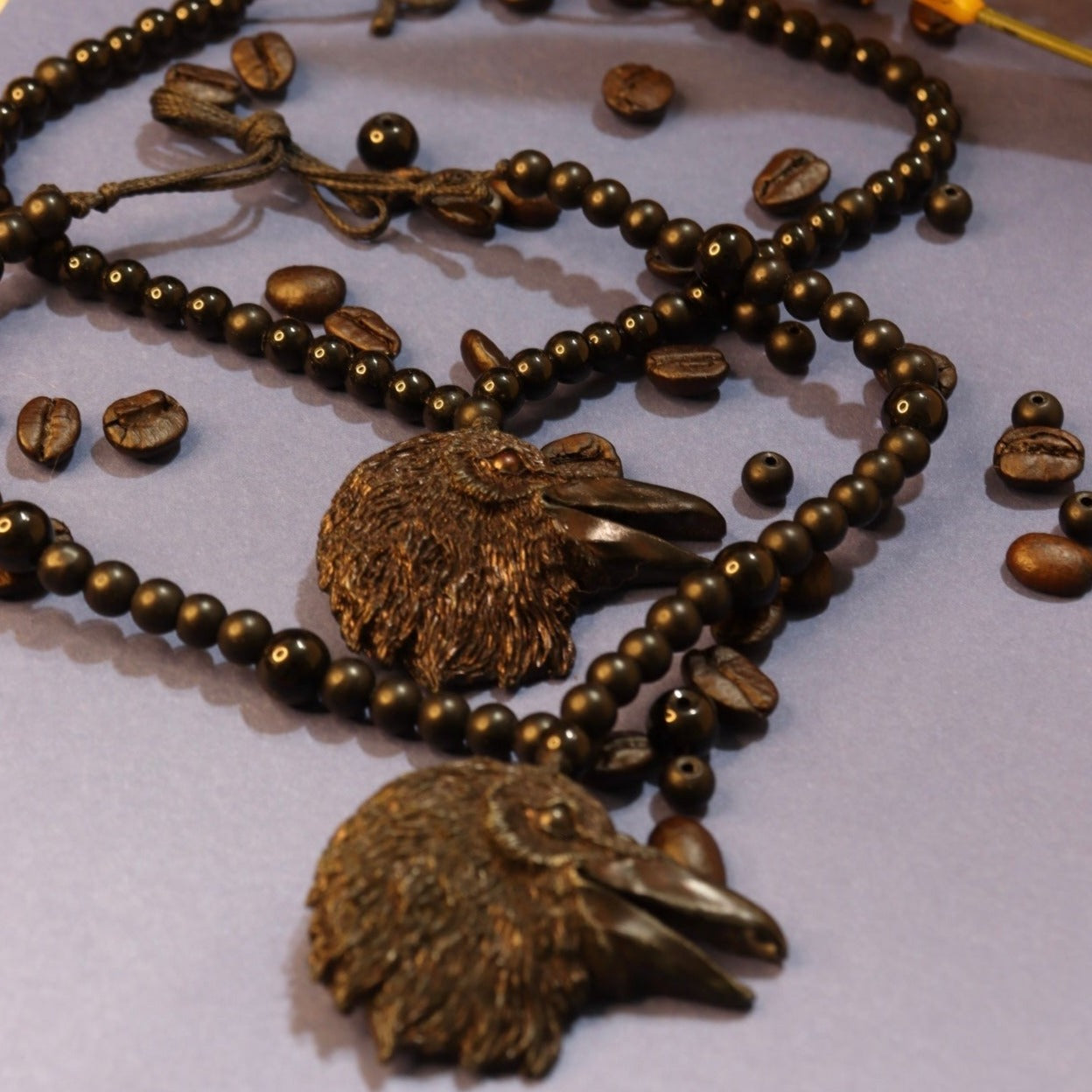 Crow Pendant Necklace – Messenger of the Beyond