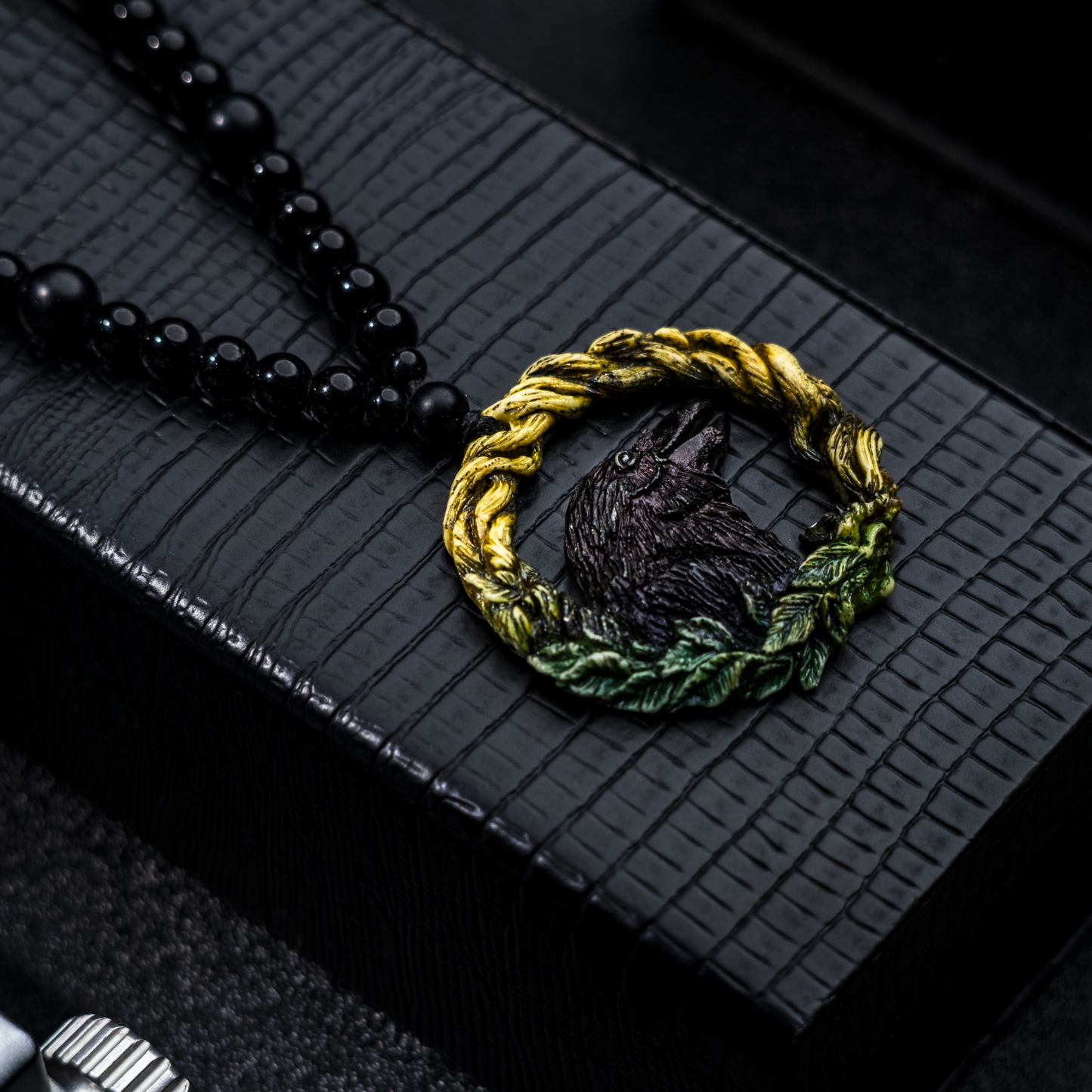 Raven Pendant Necklace: Messenger of Mystery