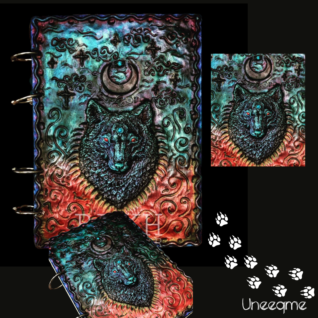 Luxury Wolf A5 Notebook