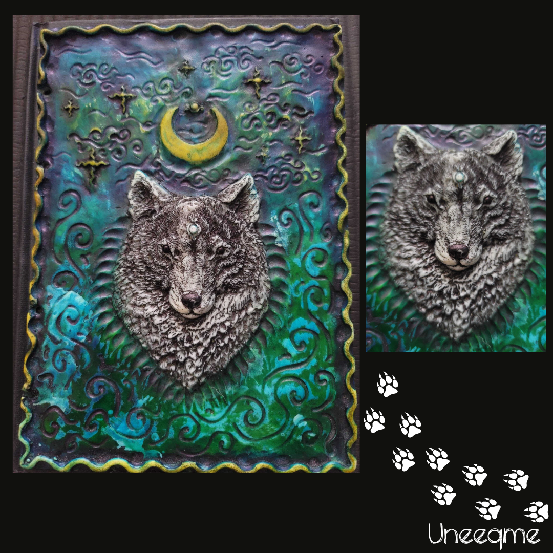 Luxury Wolf A5 Notebook