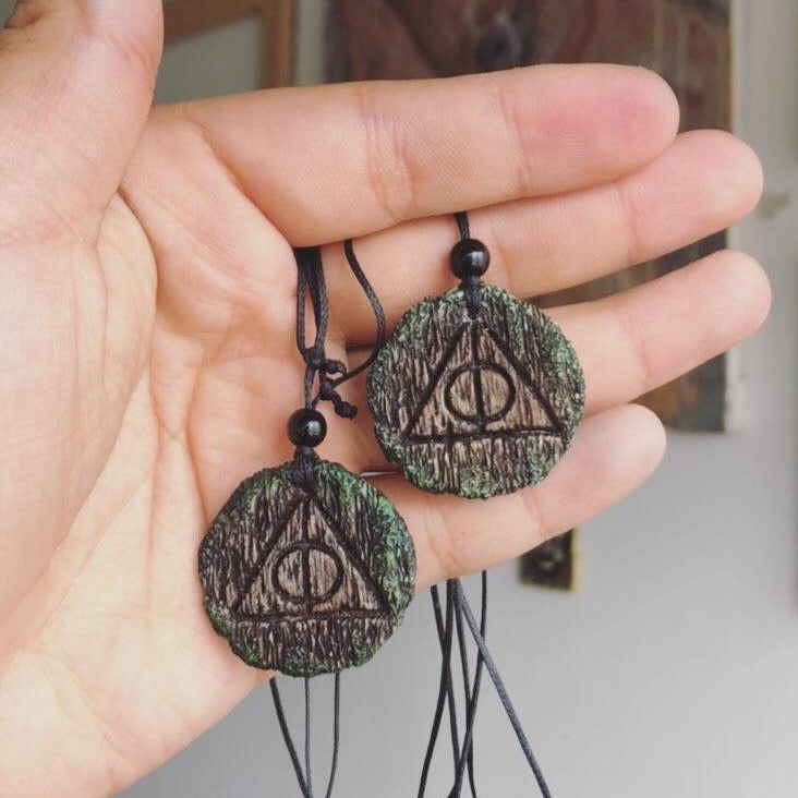 Harry Potter Deathly Hallows Pendant Necklace