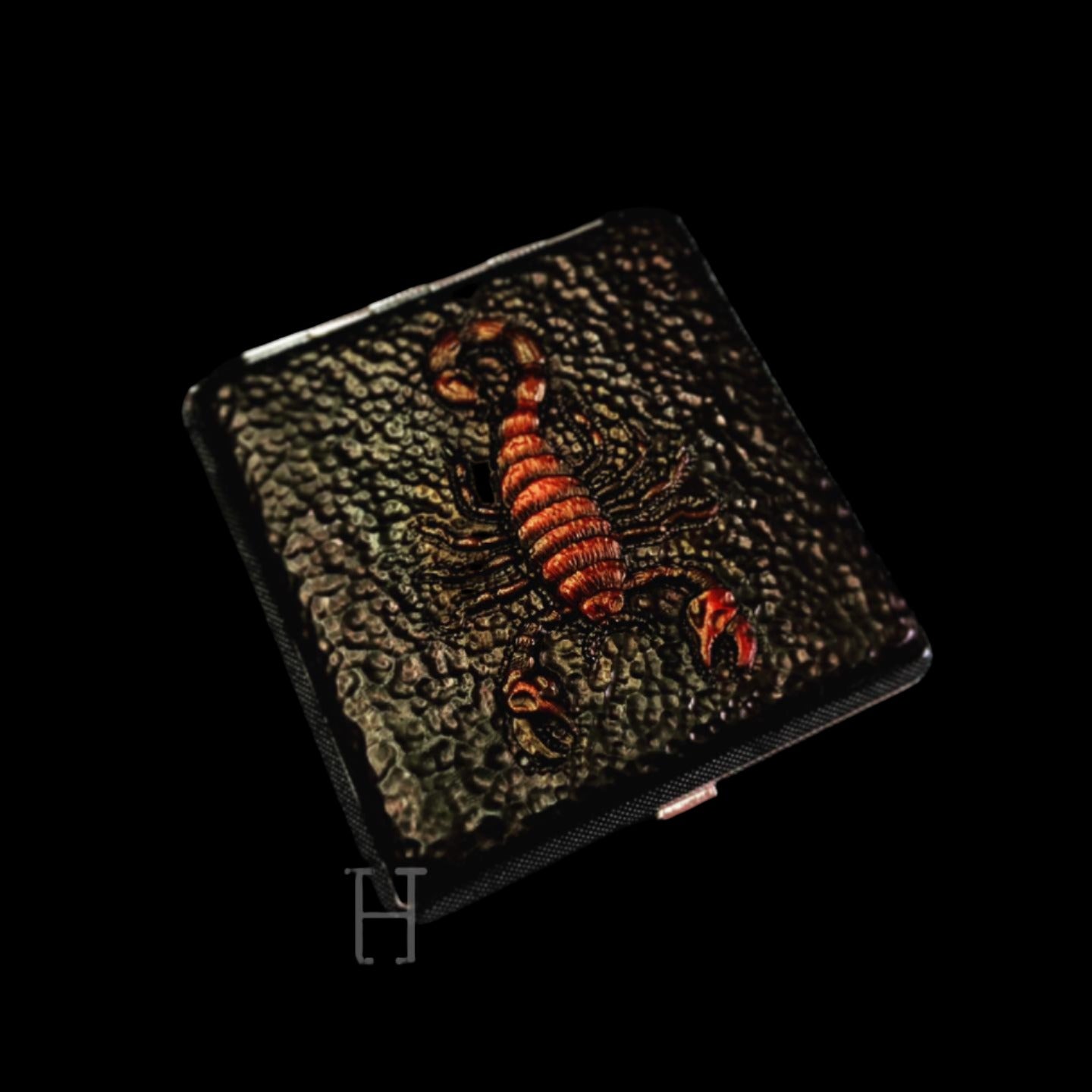 Scorpio Sign Cigarette Case