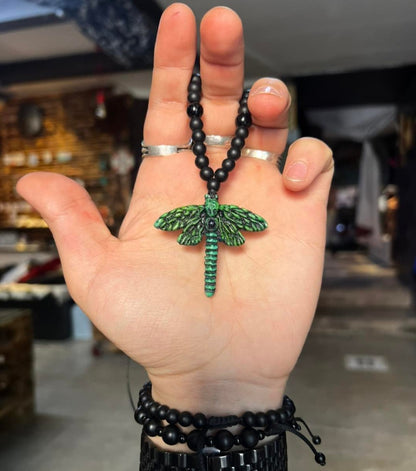 Dragonfly Pendant Necklace