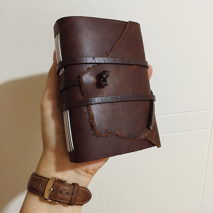 Mini I AM Journal B7  Leather Pocket Book