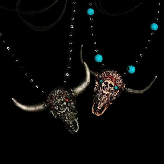 American Buffalo Pendant Necklace