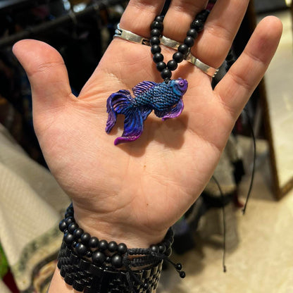 Pisces Fish Pendant Necklace – Dreams & Cosmic Flow
