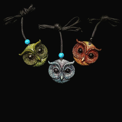 Majestic Owl Pendant Necklace