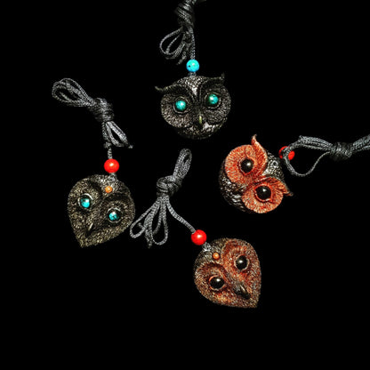 Majestic Owl Pendant Necklace