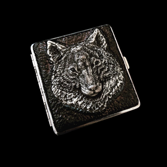 Wolf Cigarette Case