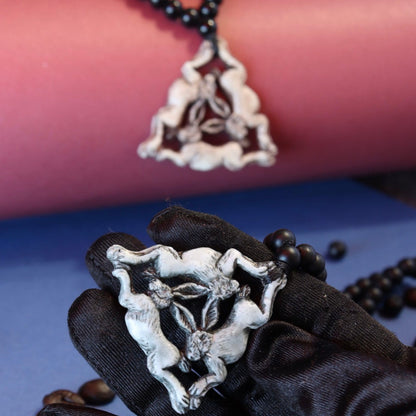 Eternal Essence: Rabbit Pendant Necklace