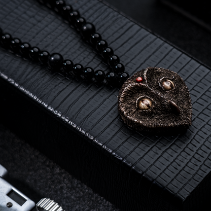 Owl Pendant Necklace: Wisdom Watcher
