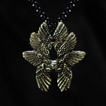 Seraphim Pendant necklace- Biblically highest rank of angel  "Burning Ones"