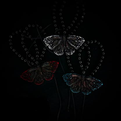 Majestic Monarch Butterfly Pendant Necklace