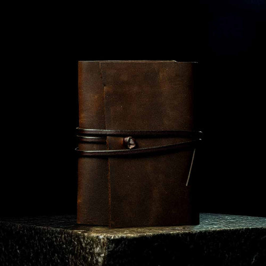 Mini I AM Journal B7  Leather Pocket Book