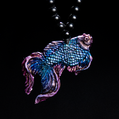 Pisces Fish Pendant Necklace – Dreams & Cosmic Flow
