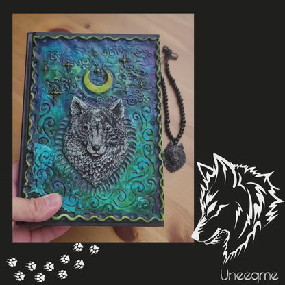 Luxury Wolf A5 Notebook