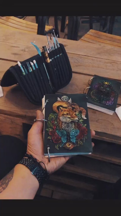 The Nine-Tailed Fox – B6 Handmade Notebook